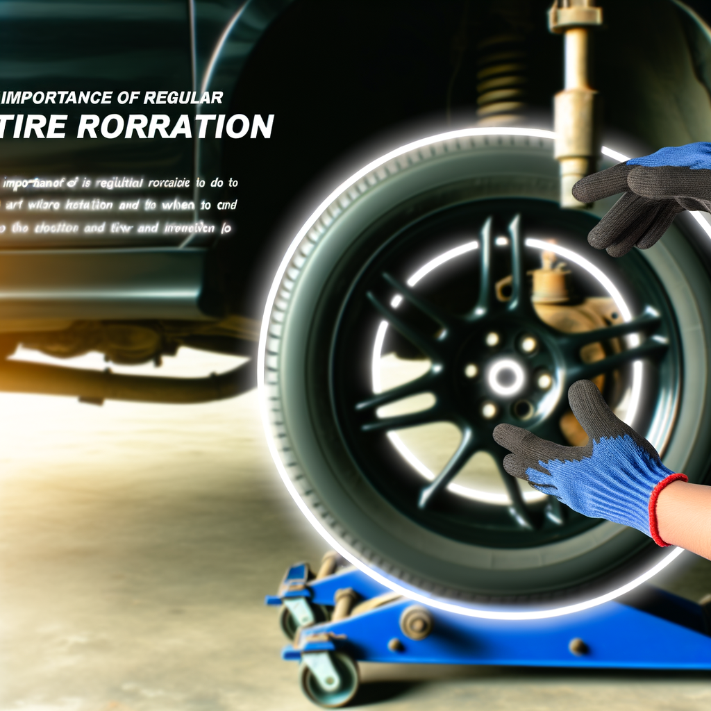 The Importance of Regular Tire Rotation and When to Do It